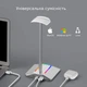 Підставка для геймерських навушників RGB New Bee NB-Z8 Silver (Z8S) - зображення 5