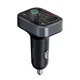 Адаптер автомобільний Baseus S-09 Pro Series Car FM Transmitter BT5.3 PD/QC 18W/2.4A black - зображення 9