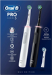 Набір електричних зубних щіток Oral-B Pro3 Duo Black and White (8006540760765) - зображення 2