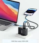 Зарядное устройство Essager 100W GAN 2 x Type-C + 2 x USB-A Black - изображение 4