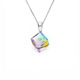 Срібний кулон Spark зі Swarovski Cube Small WJ48416VM - зображення 1