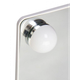 Дзеркало для макіяжу з LED підсвічуванням Cosmetie Mirror 360 Rotation Angel 185×117×300 мм Білий - зображення 3