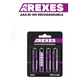 Аккумулятор ААА Arexes (900mAh) 1.2v (NI-MH) мини пальчик - изображение 1