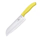 Нож кухонный Victorinox SwissClassic Santoku, 373 мм, желтый, артикул Vx68526.17L8B - изображение 1