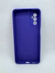 Чехол Silicone Cover Full для Samsung Galaxy M52 Темно-фиолетовый - изображение 2