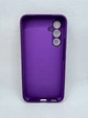 Чехол Silicone Cover Full для Samsung Galaxy A54 Фиолетовый Баклажан - изображение 2