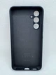 Чехол Silicone Cover Full для Samsung Galaxy A54 Черный - изображение 2