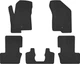 EVA коврики EVAtech в салон авто Jeep Compass Restyling 2011-2016 1 поколение SUV USA 5 шт Black (JP1781CV5LA2RBB) - изображение 1
