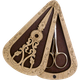 Шкатулка для рукоделия Wonderland Crafts FLZB(N)-022 (5,5*11см) Шкатулка для ножниц (7.5*13.5см) - изображение 2