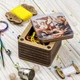 Шкатулка для рукоделия Wonderland Crafts FLZB(N)-070 Мусорничка (5.5*6*4.5см) - изображение 1