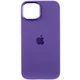 Чохол Silicone Case Metal Buttons (AA) для Apple iPhone 12 Pro Max Фіолетовий/Iris (ITS-00000065322_16) - изображение 2