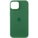 Чохол Silicone Case Metal Buttons (AA) для Apple iPhone 12 Pro Max Зелений/Clover (ITS-00000065322_6) - изображение 2