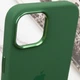Чохол Silicone Case Metal Buttons (AA) для Apple iPhone 12 Pro Max Зелений/Clover (ITS-00000065322_6) - изображение 8