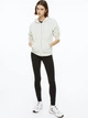 Толстовка на молнии утепленная с капюшоном женская H&M 060984902_white L Белая (6666000289681) - изображение 3