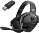 Ігрова гарнітура SV NUBWO G06 для PS5, PS4, XBOX, ПК, Mac, Bluetooth-навушники з наднизькою затримкою та шумозаглушенням 2,4 ГГц з мікрофоном (sv3585) - зображення 1