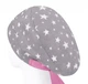 Медицинская шапочка женская HeadwearUniverse универсальная принт Звёзды на сером - изображение 2