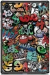 Чехол Smart Case на Samsung Galaxy Tab A8 10.5" (X200 / X205) graffiti - изображение 2