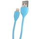 Кабель Remax RC-050i USB Lightning Lesu 1м синій - зображення 1