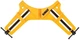 Струбцина кутова DeWALT для невеликих навантажень з максимальним зусиллям стиснення 95 кг DWHT83840-0 - зображення 1