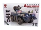 Конструктор Block XJ-792A "Бронированная военная машина 19см" ( 626 дет. ) - изображение 5