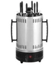 Электрошашлычница шашлычница электромангал на 6 шампуров Kebabs Machine Grey 1000W - изображение 2