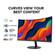 Монітор KOORUI 23.6 Curved VA/1800R Black FHD 60HZ (24N5C) (KOORUI-24N5C) - изображение 3