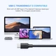 Кабель зарядный UGREEN USB-C - micro USB 3.0 1M PVC Black (US312) - изображение 12