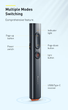 Презентер + лазерная указка для презентаций аккумуляторная PowerPoint, Baseus Wireless Presenter (ACFYB-B0G) - изображение 7