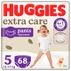 Трусики-подгузники Huggies Extra Care Pants Box 5 (12-17 кг) 68 шт (5029053582412) - изображение 1