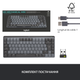 Клавіатура Logitech MX Mechanical Mini Minimalist Графіт (920-010780GRP) 255028 - зображення 2