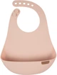 Слюнявчик силиконовый LOVI Nude 29х24 см Розовый (51/031_pin) - изображение 1