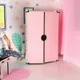 Кукольный шкаф для Барби NestWood розовый (kmb010r) - изображение 5
