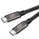 Кабель Ewell USB Type-C, PD3.1, 240W, 48V, 5A, 480 Mbps, 1.5 метри (EW712) - зображення 1