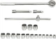 Zestaw nasadek Vorel 58150 kwadrat 3/4" M22-50 mm z grzechotką i pokrętłem kpl. 20 szt (5906083581502) - obraz 1