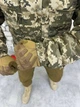 Чоловічий Бушлат Sheepskin з хутряною підкладкою піксель розмір 2XL - зображення 4