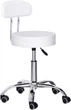 Кресло для мастера Hommex Elise Plus White (H-125 White) - изображение 1