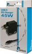 Сетевое зарядное устройство Inter-Tech PD-2045 USB-C 45 Вт Черная (88882221) - изображение 2