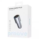 Автомобильное зарядное устройство АЗУ Proove Double Energy Plus 53W USB + Type-C Metal Gray - изображение 2