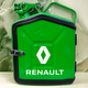 Подарочный набор для мужчин Канистра бар 5 л зеленая с логотипом Renault + 2 бокала - изображение 1