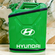 Подарочный набор для мужчин Канистра бар 20 л зеленая с логотипом Hyundai + посуда в мини бар - изображение 1