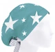 Медицинская шапочка женская HeadwearUniverse универсальная принт Звезда на хирургическом - изображение 1