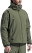 Костюм тактичний софтшел Softshell V2 olive Розмір L (48) - зображення 5