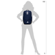 Plecak sportowy z tkaniny Adidas TIRO L IB8646 Niebieski (4066746559314) - obraz 6