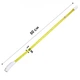 Светодиодный LED ошейник Lesko L-18 Yellow M USB светящийся водоотталкивающий для собак и котов - изображение 5