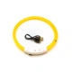 Світлодіодний LED нашийник Lesko L-18 Yellow S для собак і котів USB водовідштовхуючий, що світиться - зображення 4