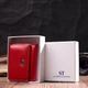 Яркий маленький кошелек для женщин из натуральной кожи ST Leather 19502 Красный - изображение 6