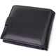 Отличный горизонтальный кошелек для мужчин из натуральной кожи ST Leather 22465 Черный - изображение 8