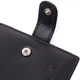 Отличный горизонтальный кошелек для мужчин из натуральной кожи ST Leather 22465 Черный - изображение 6
