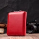 Симпатичный женский кошелек из натуральной кожи ST Leather 22448 Красный - изображение 8