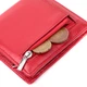 Яркий женский кошелек из натуральной кожи ST Leather 19465 Красный - изображение 7